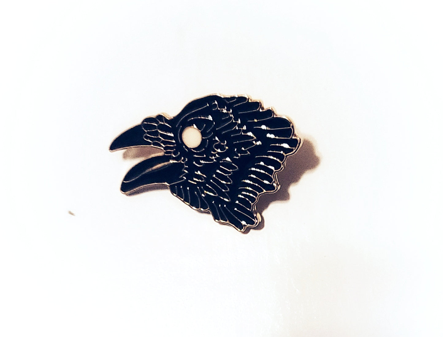 Creepy Crow Pin