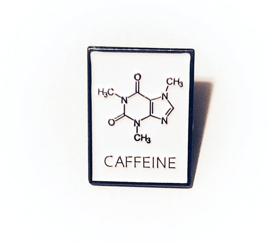 Caffeine Pin